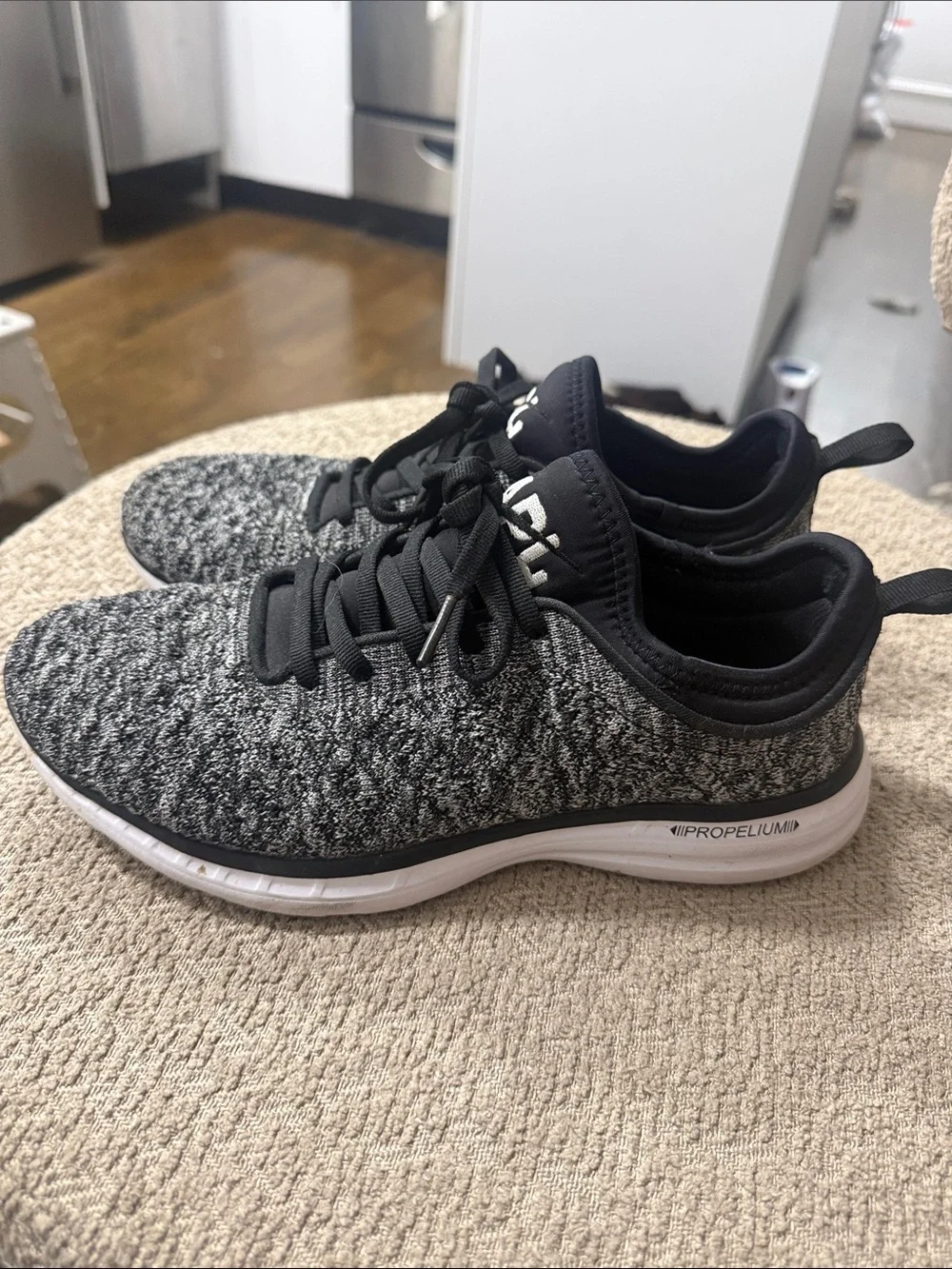 APL Techloom Phantom Sneaker in Black and White
